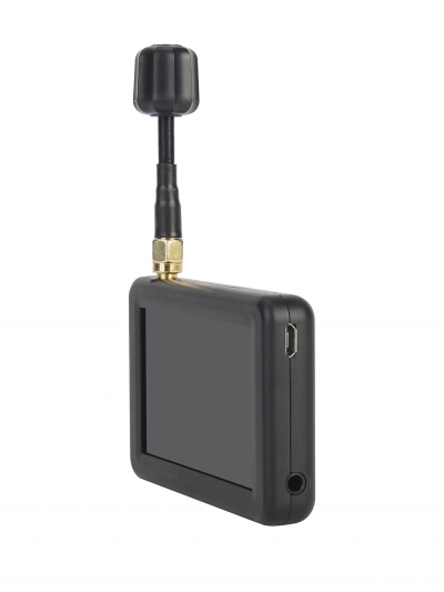 FPV монитор для дрона DMKR 3 дюйма 5.8G, IPS 480×320, встроенный аккумулятор 1200 мАч-3